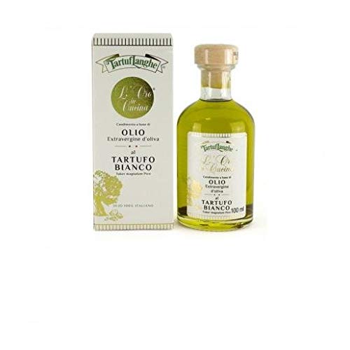 Aceite de Oliva Virgen Extra con Trufa Blanca 100ml. Tartuflanghe. 12un.
