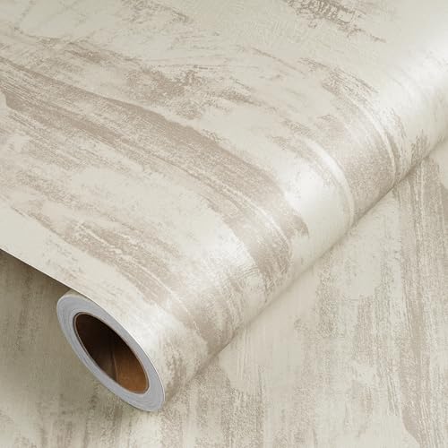 Papier peint gris marron adhésif pour relooker facilement vos murs