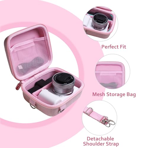 Maleta rígida para cámaras Sony y Fujifilm rosa miniatura 4