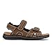 Dockers Men’s Newpage Sporty Outdoor Sandal Shoe,Dark Tan, 10 M US