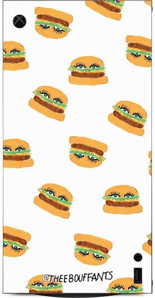 Skinit Decal Gaming Skin Compatible with Xbox Series X Digital Edition Console - Officially Licensed Bouffants and Broken Hearts Cute Burgers Design