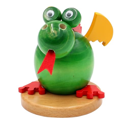 521948 Holz-Räucherfigur Drache, ca. 11 cm