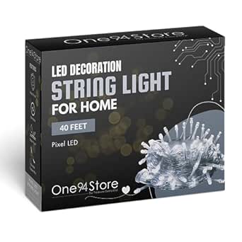 Buy One94Store 36 Feet Long LED Power Pixel Serial String Light, 360 ...
