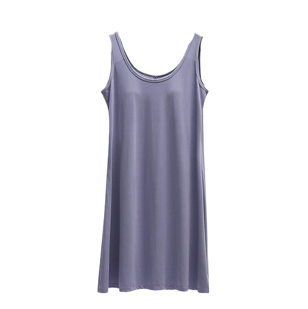 Camisón para Mujer - Verano De Gran Tamaño Sin Mangas con Tirantes Ropa De Casa Camisón Casual Camisones De Algodón Vestido De Dormir De Verano Vestidos De Noche