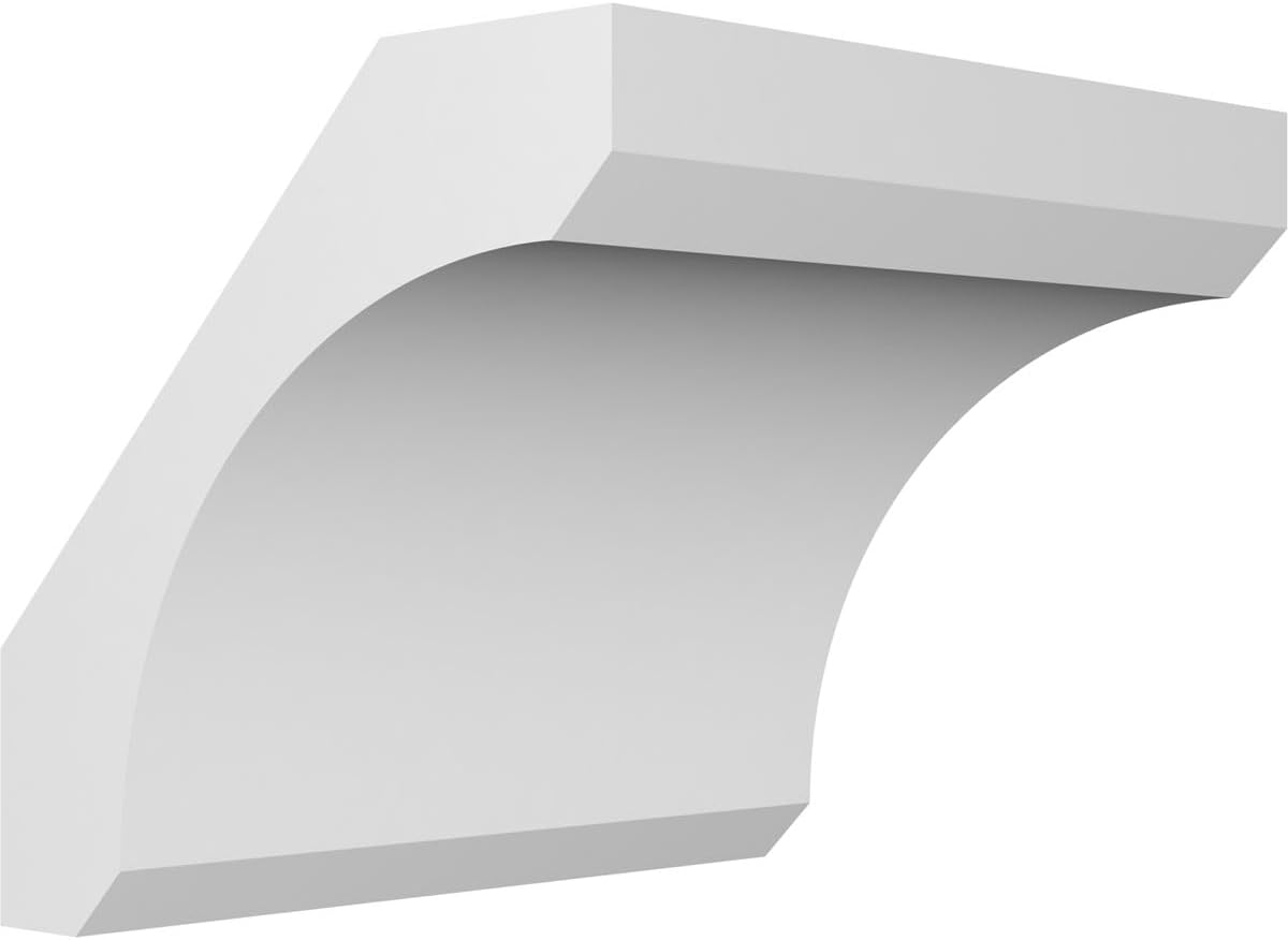 5 1/2"W x 16"D x 28"H Legacy Architectural Grade PVC Knee Brace