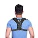 Hecmoks Posture Corrector Back Support Brace for Men and Women - Improves Posture, Prevents Slouching and Hunching, Reliefs Upper Back and Neck Pain - Adjustable and Comfortable with Underarm Pads