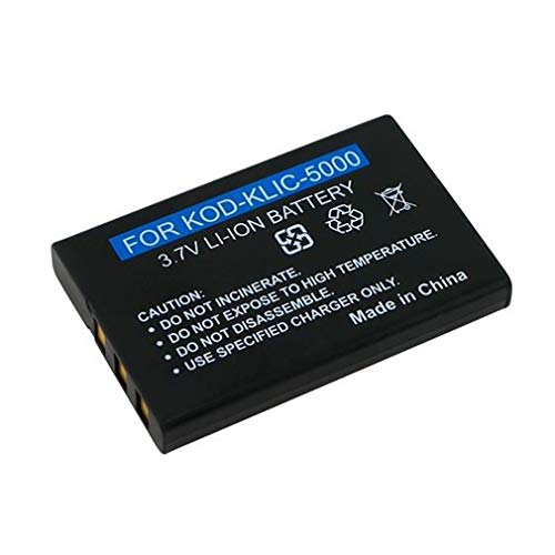 Klic-5000 High-Capacity Replacement Battery With Rapid Travel Charger For Select Kodak Models. Ultrapro Bundle Includes: Camera Cleaning Kit, Screen Protector, Mini Travel Tripod #TOP1
