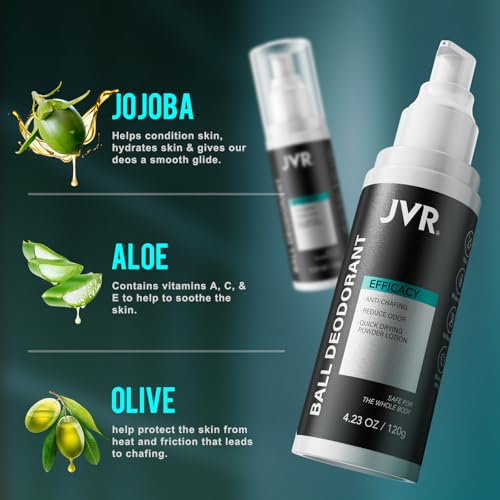 Jvr Men'S Ball & Whole Body Deodorant For Men Anti-Chafing Groin & Body Protection thumb #7