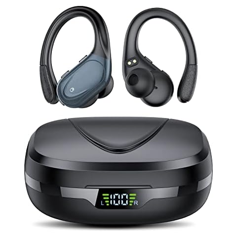 Auriculares Inalámbricos Deportivos con Gancho de la Oreja Cover