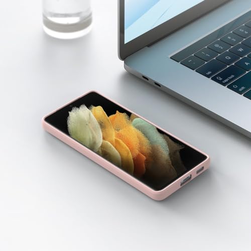 Image of for Samsung Galaxy S21 Ultra Case Pink, Scratch Resistant with Soft Touch, Slim Thin Phone Cover for Samsung Galaxy S21 Ultra