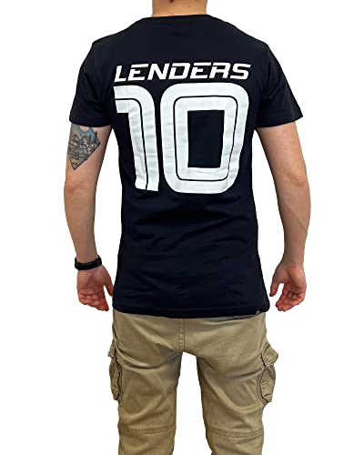Sabor srl Camiseta Holly y y Benji Mark Lenders 10, camiseta 100% algodón de manga corta, producto oficial, Navy, talla S