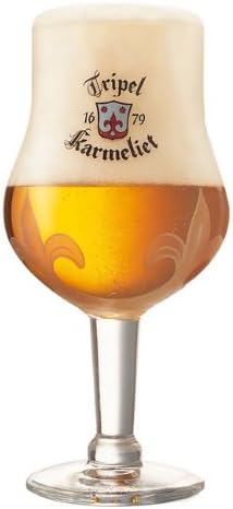 Tripel Karmeliet Tulip Belgian Beer Glass 0.33L