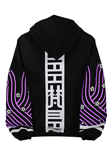 Image of ComicSense.xyz Unisex Tokyo Revengers Anime Oversized Solar Hoodie for Men and Women, Brahman Printed Drop Shoulder Cosplay Anime Hoodies