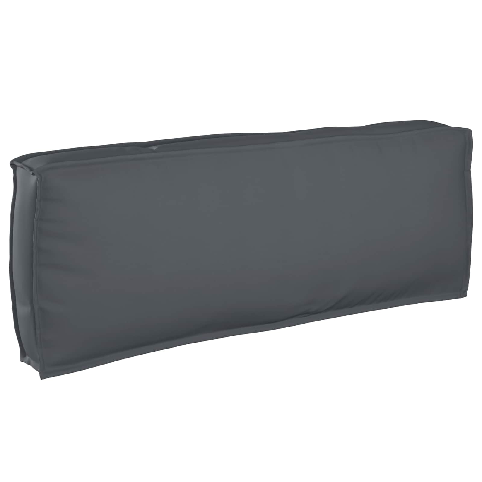 Sofa Set Anthrazit mit Kissen aus massivem Akazienholz 2-teiliges Moebelset für Garten und Terrasse mit Tisch und Outdoor-Sitzgruppe, modular, wetterfest, modernes Design