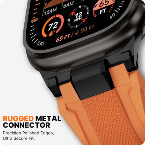 Image of Fullmosa Soft TPU Strap for Apple Watch 49 (Ultra 3 /2 /1) 46 45 44mm