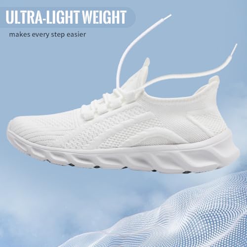Women's Tennis Workout Slip On Running Gym Sports Walking Sneakers Casual Athletic Lightweight Breathable Comfortable Outdoor Shoes4