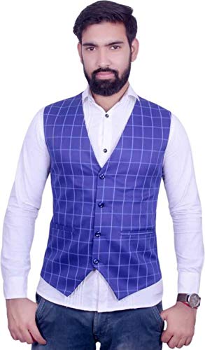 Image of MULTICOLOR STYLISH WAISTCOAT FOR MENS
