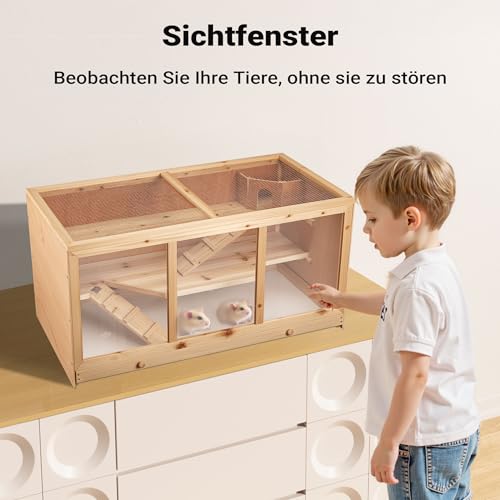 Wiltec Gabbia XXL per criceti e roditori