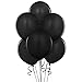 17 Inch Latex Balloons Black (Premium Helium Quality) Pkg/72