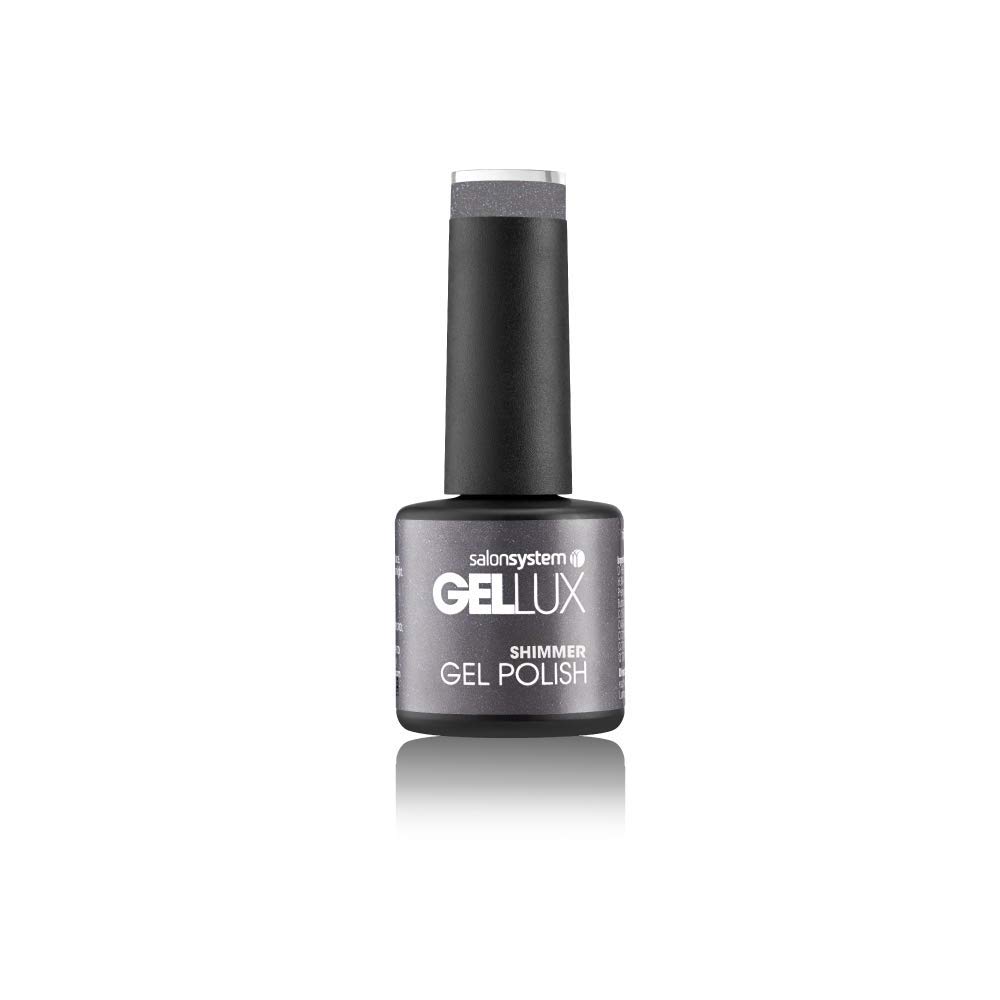 Salon System Gellux 8ml Smoke N Sparkle Gel Polish