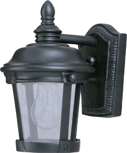 Maxim Dover VX-One Light Outdoor Wall Mount in Mediterranean Style Made with Vivex Material for Coastal Environments
