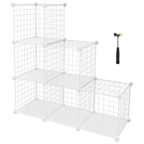 Armario Modular de Malla de Hierro de SONGMICS Cover