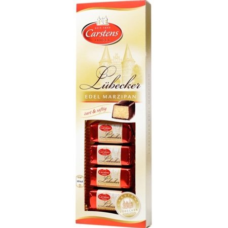 Carstens Lubecker Classic Marzipan Candy Dark Chocolate 100g
