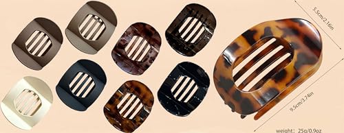 Pinzas planas para cabello, pack 6 piezas miniatura 6
