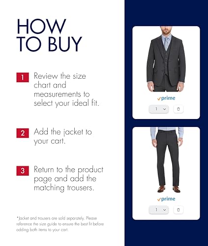 Image of Tommy Hilfiger TH Flex Modern Fit Suit Separates