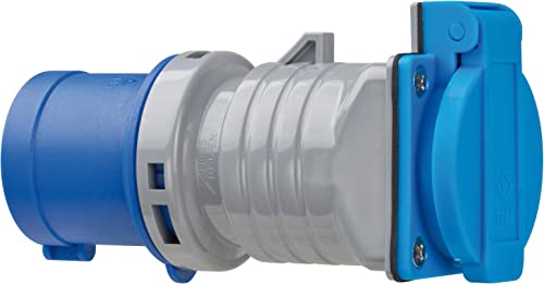 Brennenstuhl - Adattatore Con Spina Cee P17 A Presa Di Corrente Con Valvola Di Chiusura Automatica - 2