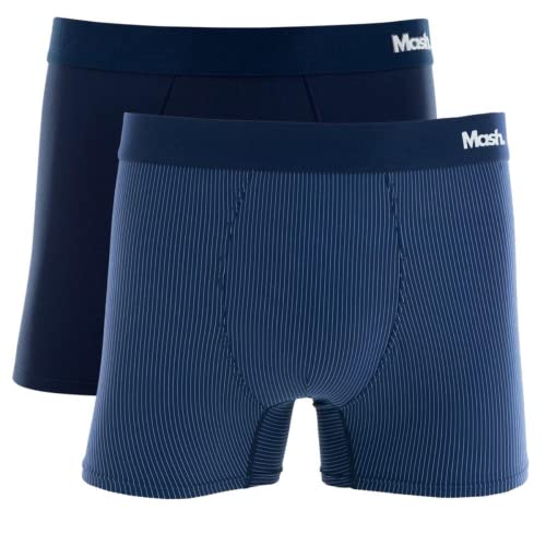 Mash - Cueca Boxer 151.01, Masculino, Az09/Azul Marinho, M