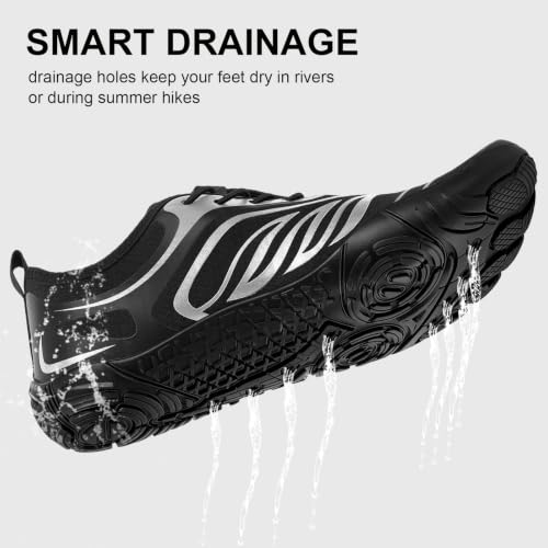 Image of Hike Barefoot Shoes Women Men Non-Slip Healthy Breathable Fashion Trail Running Womens Mens Wide Toe Zero Drop Water Shoe