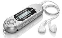 Milisten 4GB Portable MP3 Player with FM Radio: USB Flash Drive Design with LCD Screen - Plug and Play Audio Player with 3.5mm Jack & MIC