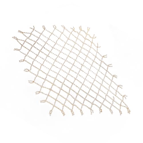 Chaîne de tête en strass accessoire cheveux tendance filet alliage coiffure mariage