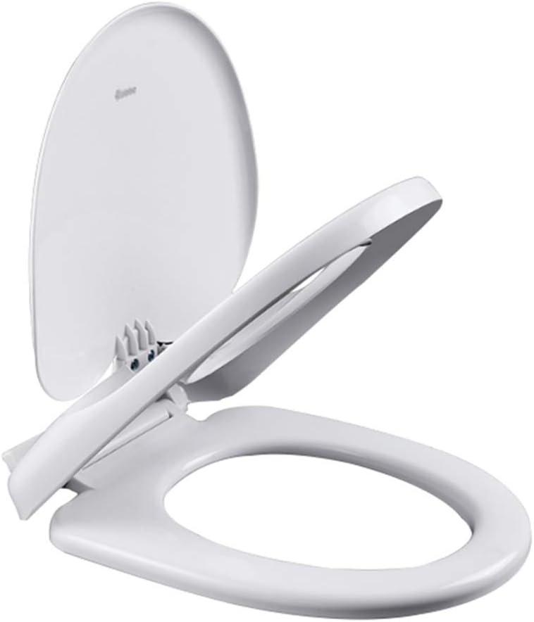 Toilet Seat White VShaped, Universal Thickened Ideal 2in