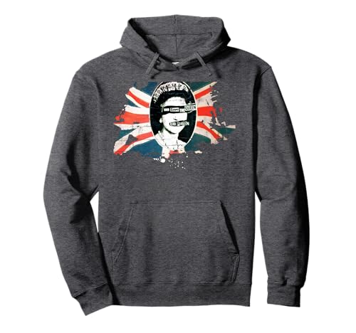 Sex Pistols Official Flag God Save The Queen Pullover Hoodie