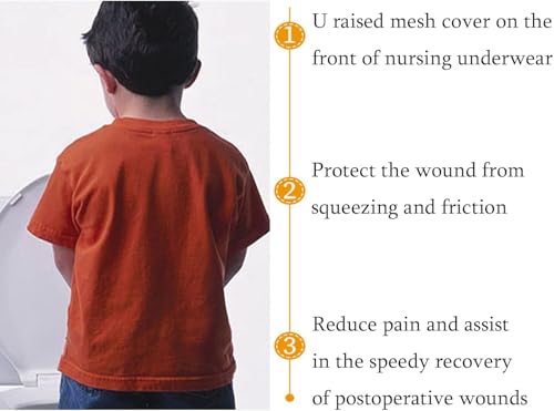 Breathable Boxer Shorts for Boys After Circumcision, Circumcision Underwear, Post Circumcision Underwear, Surgery2