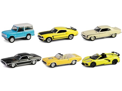 Barrett-Jackson Series 15 Set of 6 Cars 1/64 Diecast Model Cars by Greenlight 37320SET by Greenlight - Used condition - US$41.01