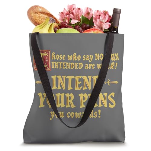 Bolsa Tote Those Who Say No Pun Intended miniatura 4