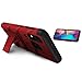 ZIZO Bolt Series for Samsung Galaxy A20 Case | Heavy-Duty Military-Grade Drop Protection w/ Kickstand Included Belt Clip Holster Tempered Glass Lanyard Galaxy A50 - Red