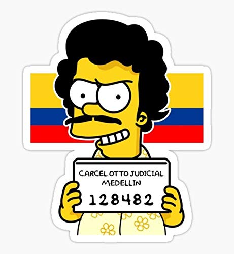 Pablo Escobar - Bart Escobar II - Sticker Graphic -