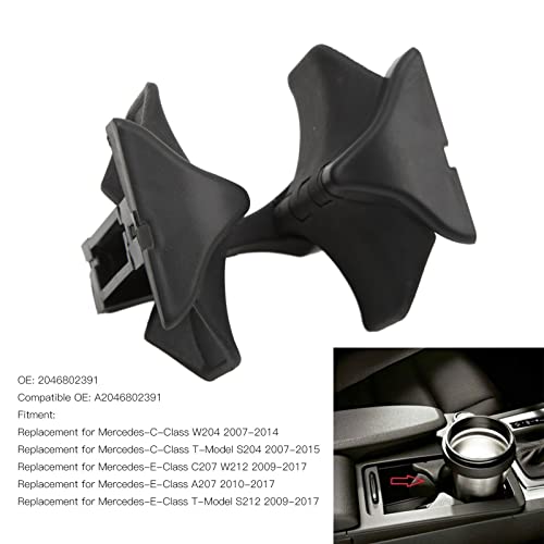 Portavasos central para carros en ABS universal miniatura 6