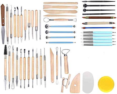Outils de modelage argile Winterworm avec stylets et ébauchoirs pour sculpter la céramique