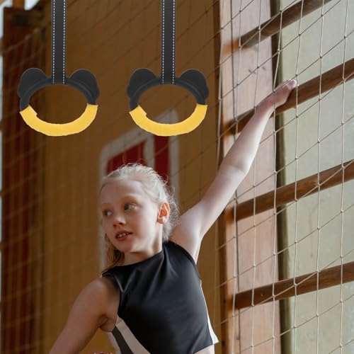 Anillas de gimnasia de plástico con correas ajustables 1m miniatura 5