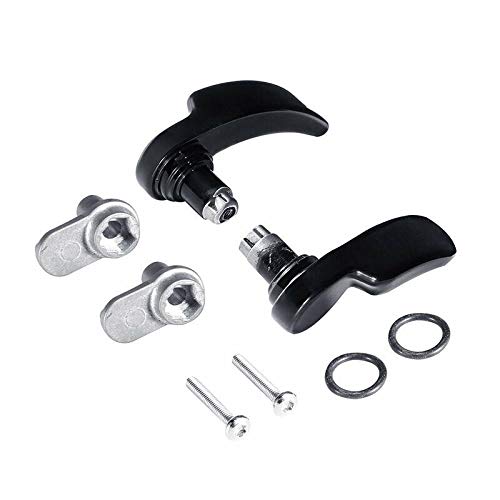 TCT-MOTORPARTS Lifters de tapa para alforjas compatibles con Harley 2014-2025 Touring Road King FLHR Electra Road Street Glide FLHT FLHX Ultra Classic FLHTCU FLTRX FLTRXS FLHXS FLHTK negro miniatura 1