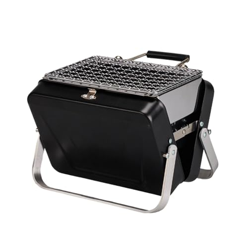 Parrilla De Carbón Portátil,Parrilla De Carbón Pequeña,Estufa De Camping Portátil - Parrilla Pequeña Compacta Para Cocinar Al Aire Libre, Picnic De Viaje En Casa Rodante, Patio Trasero, Playa