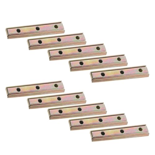 DECORNIJIA 10 St Modulära Soffkopplingar i Metall Hållbara Möbelbeslag för Sektionella Soffor och Soffanslutningar Robusta Fästen för Monteringsgrupper och Flexibel Möbelarrangemang