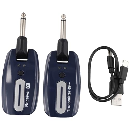 Sistema inalámbrico para guitarra USB recargable Sistema inalámbrico transmisor y receptor para guitarra eléctrica, A miniatura 1