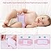 ENLUNTRA Umbilical Hernia Belt Baby，baby belly button band with 3 Different Shaped Compression Pads,belly button shaper,Adjustable Navel Band Newborn Umbilical Cord 14-21 inch(Pink)