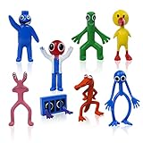 adorno fiestas patrias 🎂[Diseño único]: los personajes de Rainbow Friends son los más populares entre los niños de todas las edades. Con un diseño único y detalles perfectos, muy adecuado para todos los fanáticos de Rainbow Friends.